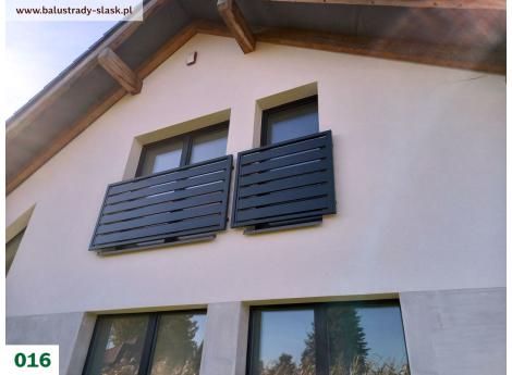 Balkony francuskie (balustrady okienne)