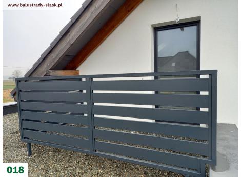 Balustrady na zewnątrz
