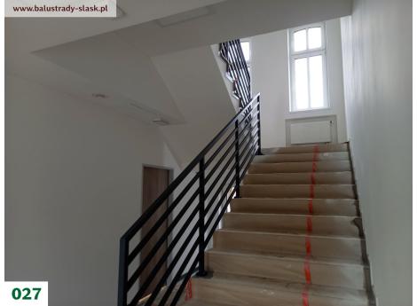 Balustrady metalowe na schody