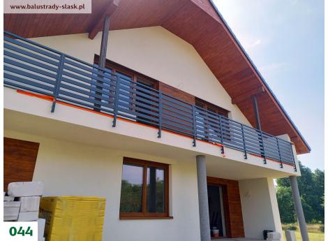 Balustrada balkonowa ze stali