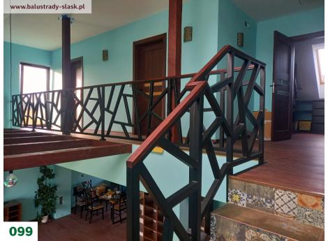 balustrady wewnętrzne ażurowe