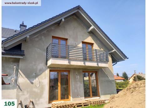 balustrady metalowe balkonowe
