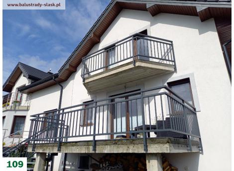 balustrady na balkon