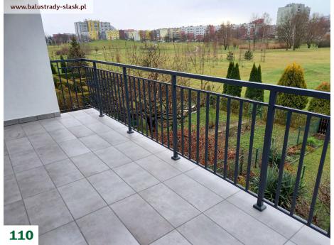 balustrady zewnętrzne balkonowe