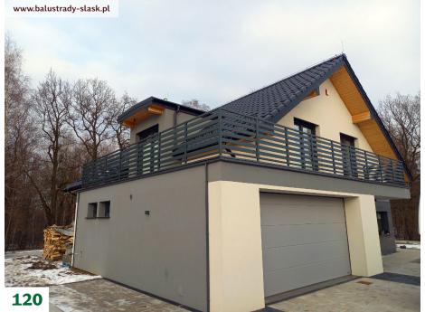 balustrady nierdzewne balkonowe