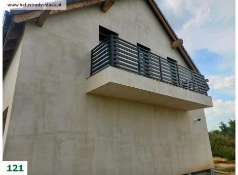 balustrady zewnętrzne balkonowe