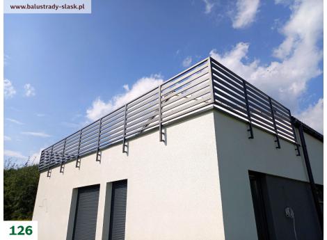 balustrady zewnętrzne tarasowe