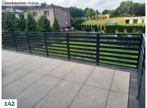 balustrady zewnętrzne tarasowe