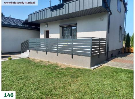 balustrady zewnętrzne tarasowe
