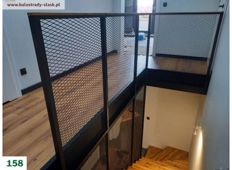 balustrada metalowa wewnętrzna