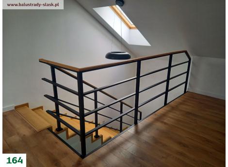 balustrady wewnętrzne metalowe