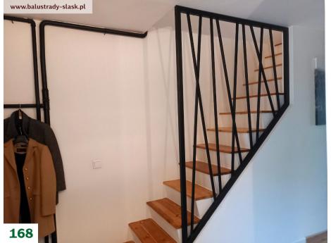 balustrady schody wewnętrzne nowoczesne