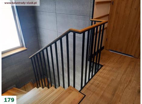 balustrady schodowe wewnętrzne nowoczesne
