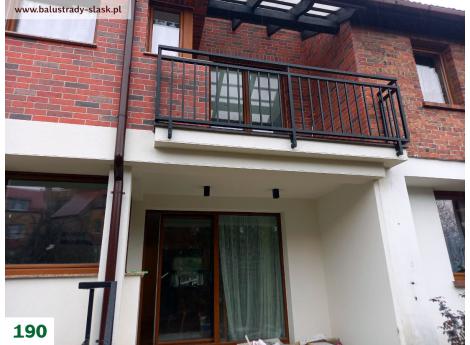 balustrady zewnętrzne na balkon