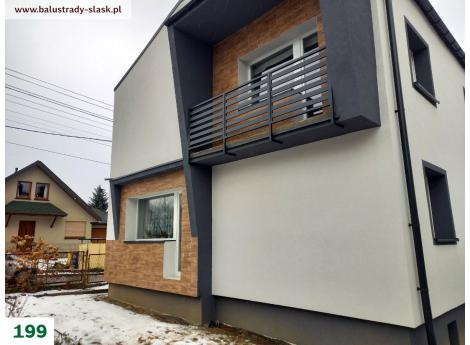 balustrady zewnętrzne metalowe