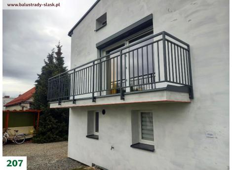 balustrady stalowe zewnętrzne