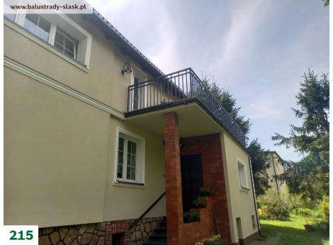 balustrady zewnętrzne metalowe