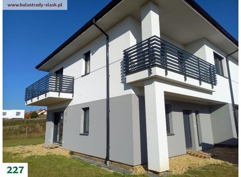 balustrady zewnętrzne metalowe