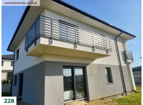 balustrady zewnętrzne nowoczesne