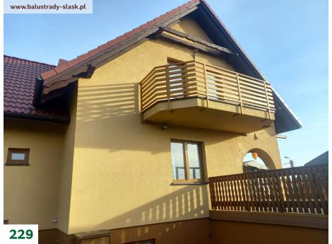 balustrady zewnętrzne stalowe