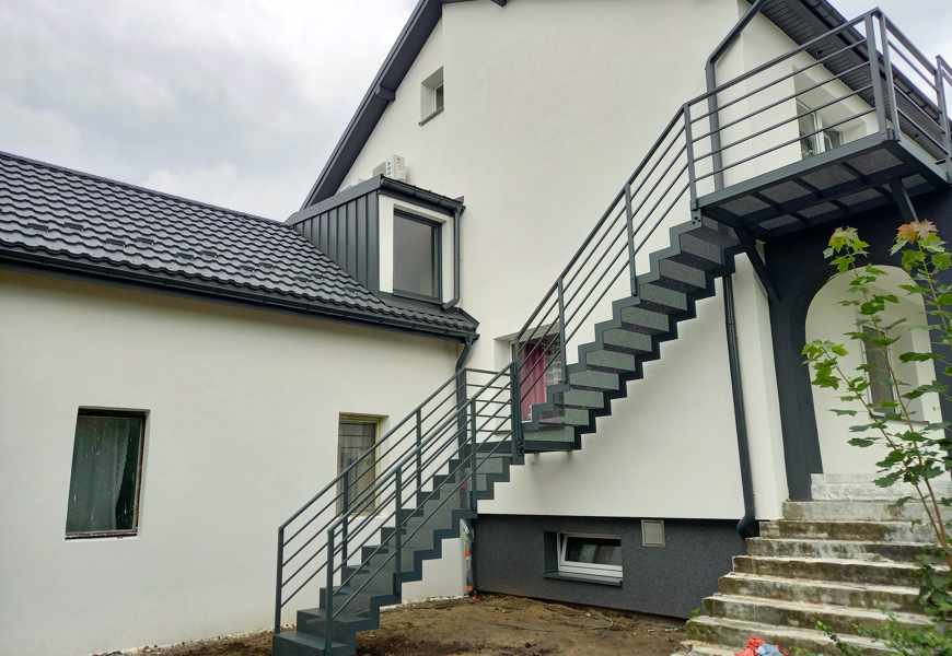Schody zewnętrzne Mysłowice