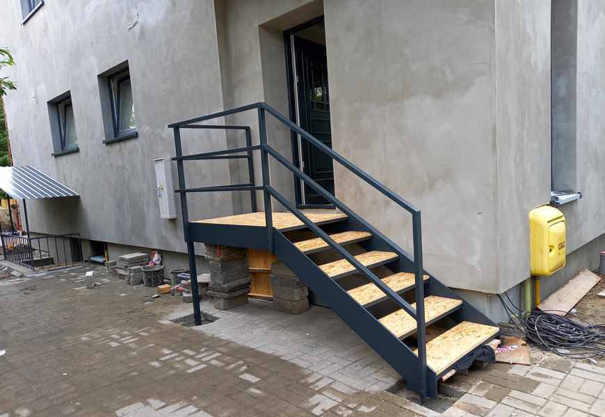 Schody zewnętrzne Chorzów